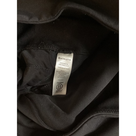 Athleta Headlands Hybrid Cargo II Tights Black Hiking Leggings Womens Size 4 - Picture 3 of 6
